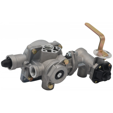 ZAWÓR HAMULCOWY HZS-4 + REGULATOR SIŁY HAMOWANIA 4 ZAKRESOWY D35 D47